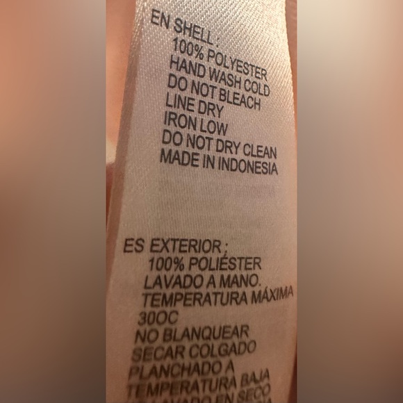 Forever 21 Sleeveless Sheer Chiffon Ruffle Tie Front Blouse Pink - Picture 3 of 3